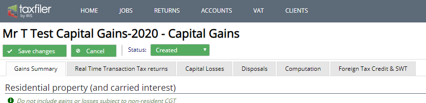 Capital Gains  Taxfiler