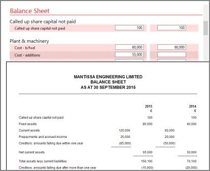 quickbooks taxfiler tally balance sheet format profit loss spreadsheet template