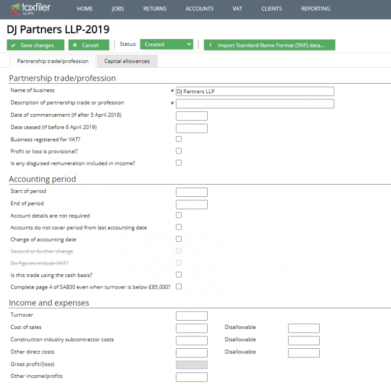 Partnership Tax Return Software Taxfiler